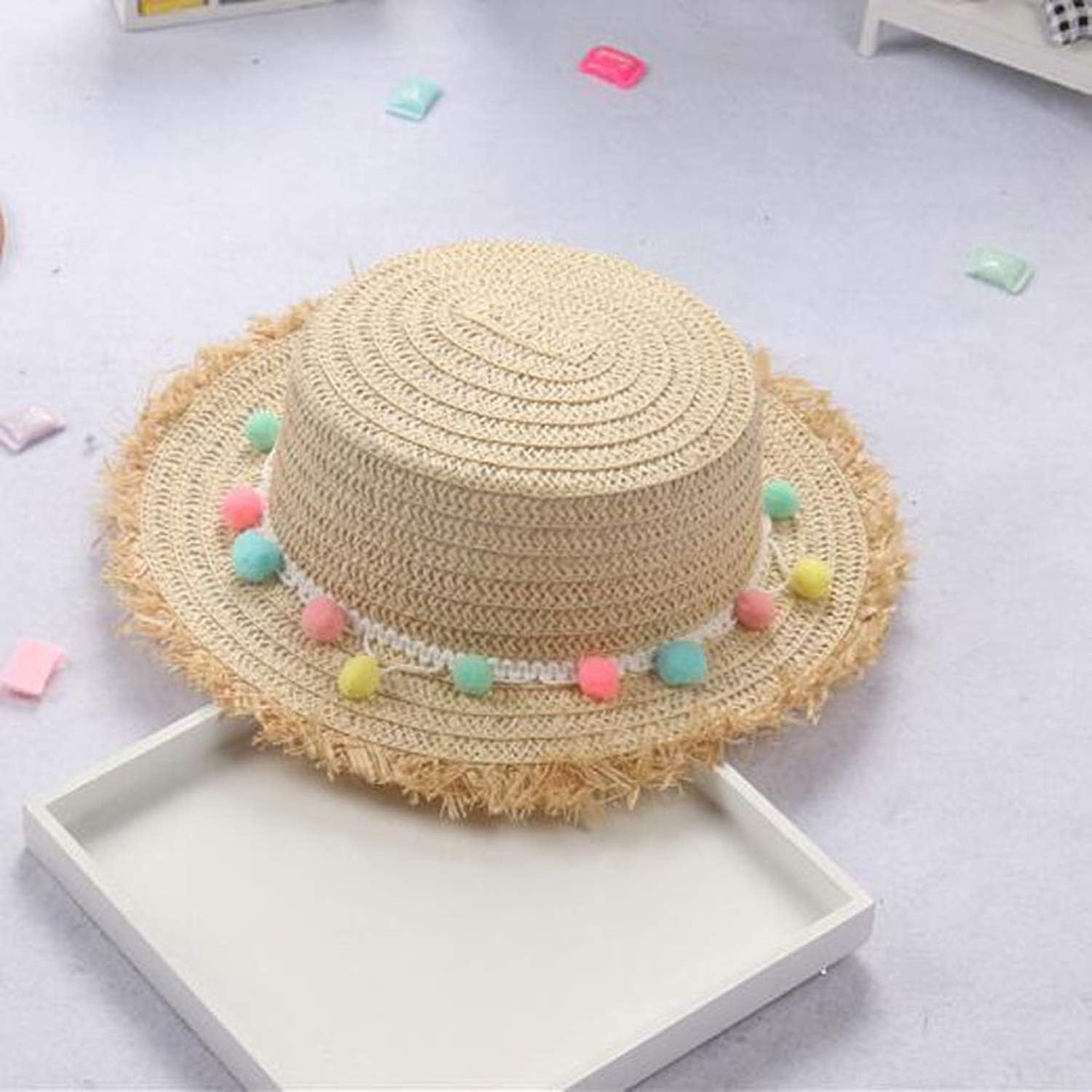 colorful floppy hats