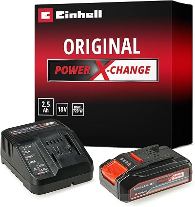 Einhell Power X-Change 18V 3.0Ah Battery Starter Kit with Charger