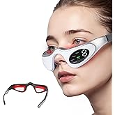 Under-Eye Red Light Therapy Device, Glasses for Dark Circles, Eye Bags, and Wrinkles
