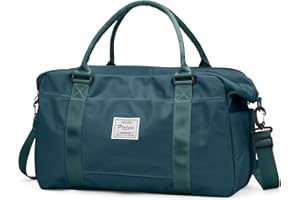 HYC00 Travel Duffel Bag, Sports Tote Gym Bag, Shoulder Weekender Overnight Bag for Women