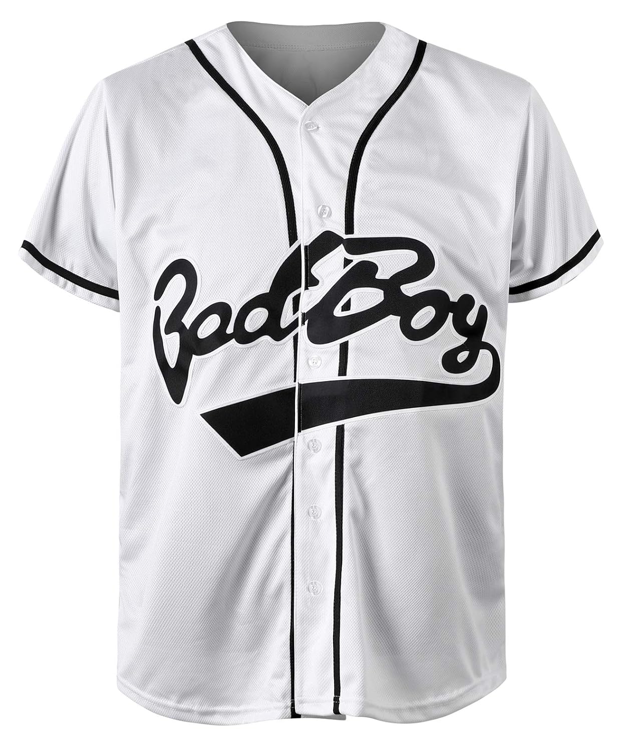 Bad Boy Baseball Jersey, 10 Biggie Clothing for Men, 90s Hip Hop Sports