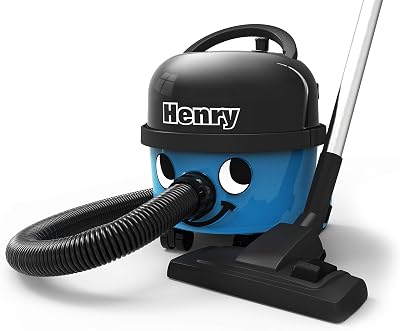 Henry HVR160 Bagged Cylinder Vacuum 620 W 6 L Black/Nupro Blue