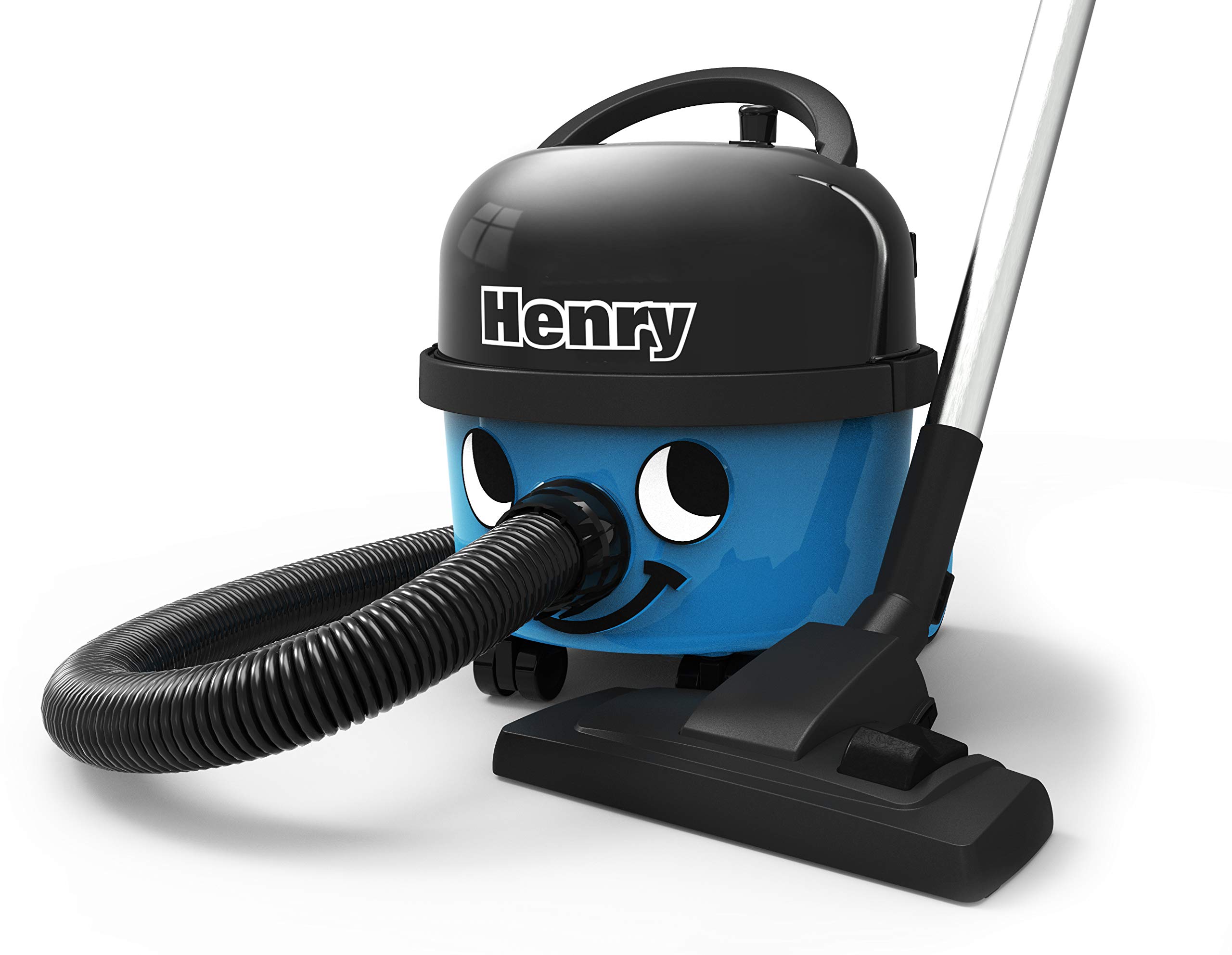 Henry HVR160 Bagged Cylinder Vacuum, 620 W, 6 litres, Black/Nupro Blue