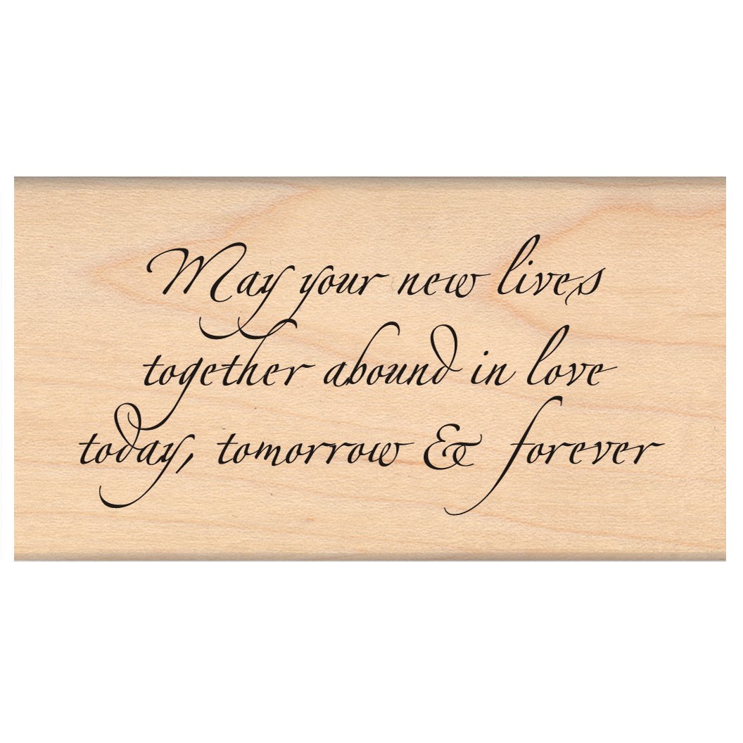 MSE My Sentiments Exactly Mounted Stamp 2 x 3.25-inch, Abound in Love