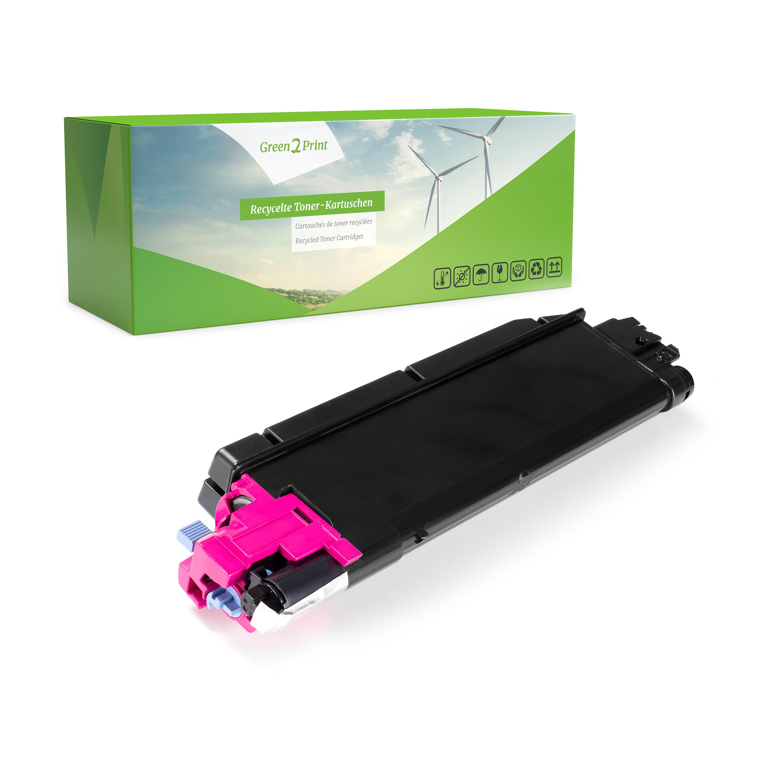 Green2Print Toner magenta 11000 pages replaces Kyocera TK-5280M Toner cartridge for Kyocera ECOSYS M6235CIDN, M6635CIDN, P6235CDN