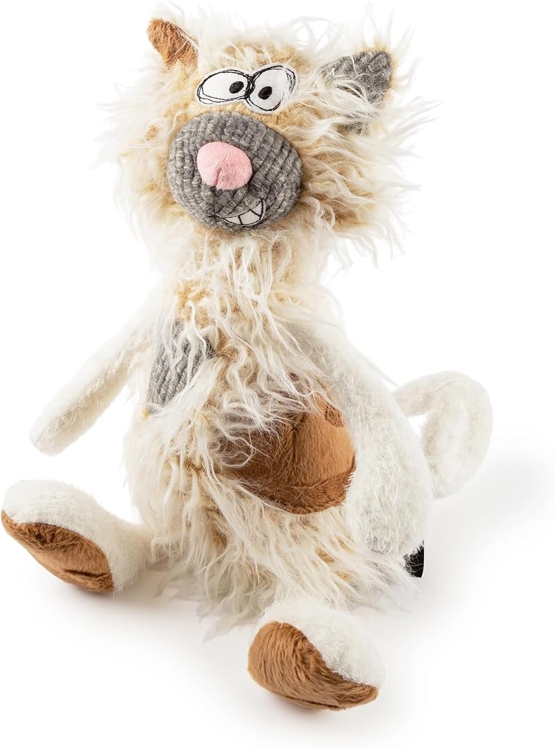 Sigikid 38243 Kiez Miez Beasts Soft Toy Cat Plush - 12 Months+ - 35cm
