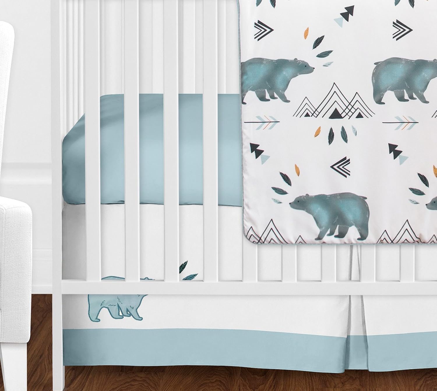 mountain crib bedding