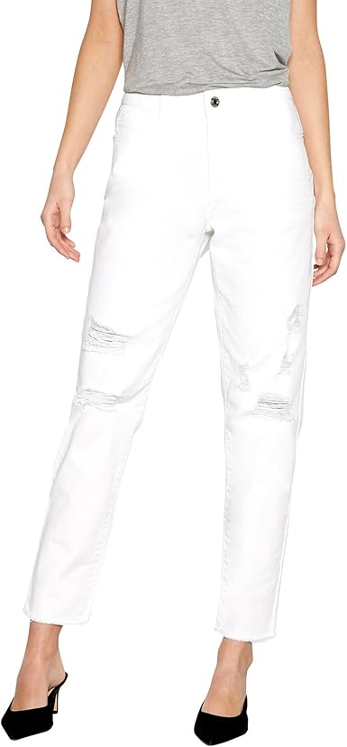 noisy may white jeans