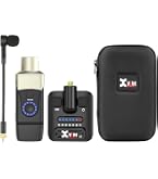 Xvive U9 Sistema Wireless Per Violino – Trasmettitore E Ricevitore A 2,4 GHz, Portata 30 M, Latenza <5 Ms, Batteria 5 Ore, Perfetto Per Live E Prove