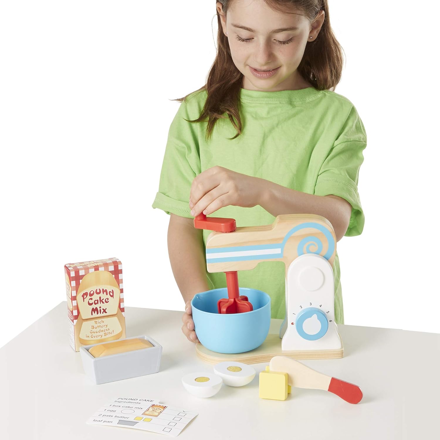 melissa and doug make a cake mixer set