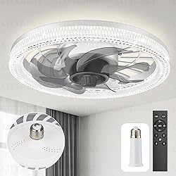 Ceiling Fans with Lights, Socket Fan Light with