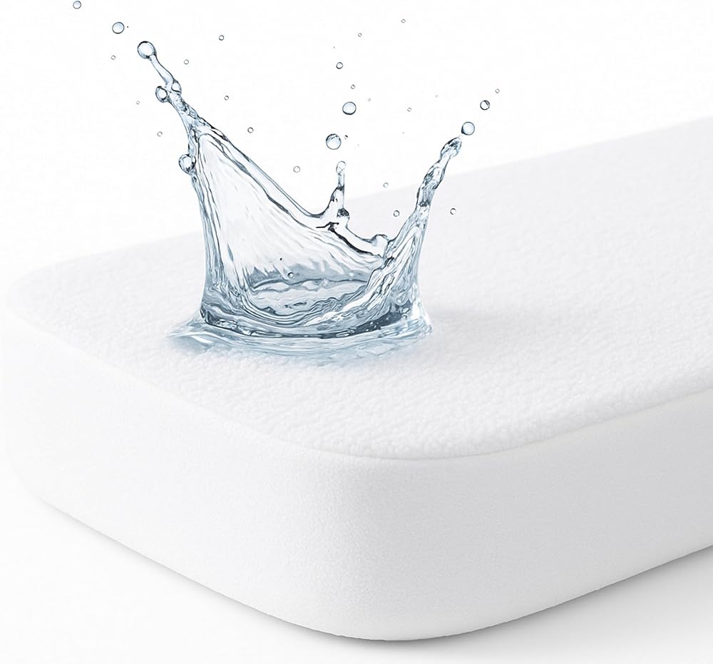 Dudu N Girlie Waterproof Cot Bed Mattress Protector 140x70 - Breathable