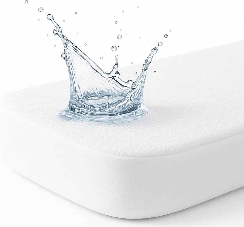 Dudu N Girlie Waterproof Cot Bed Mattress Protector 140x70 - Breathable