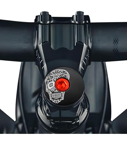 Amazon.com : KustomCaps Sugar Skull (Through The Eye) 1 1/8