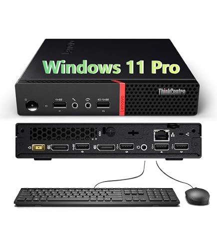Amazon.com: Lenovo ThinkCentre M75q-1 Tiny 8GB 256GB SSD AMD Ryzen