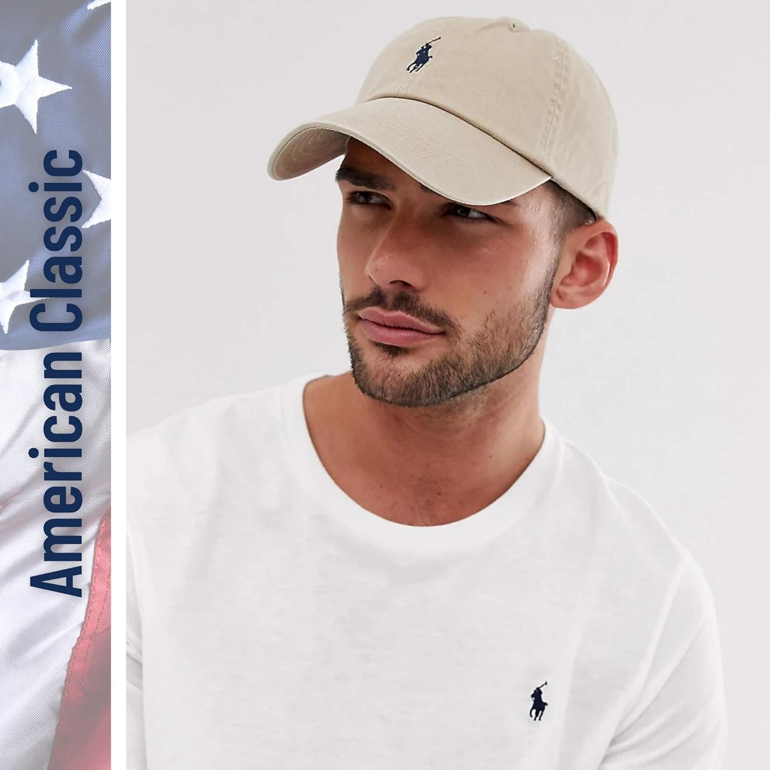 U.S. Polo Assn. Small Pony Logo Baseball Hat, Adjustable Cap Light Grey at  Men’s Clothing store