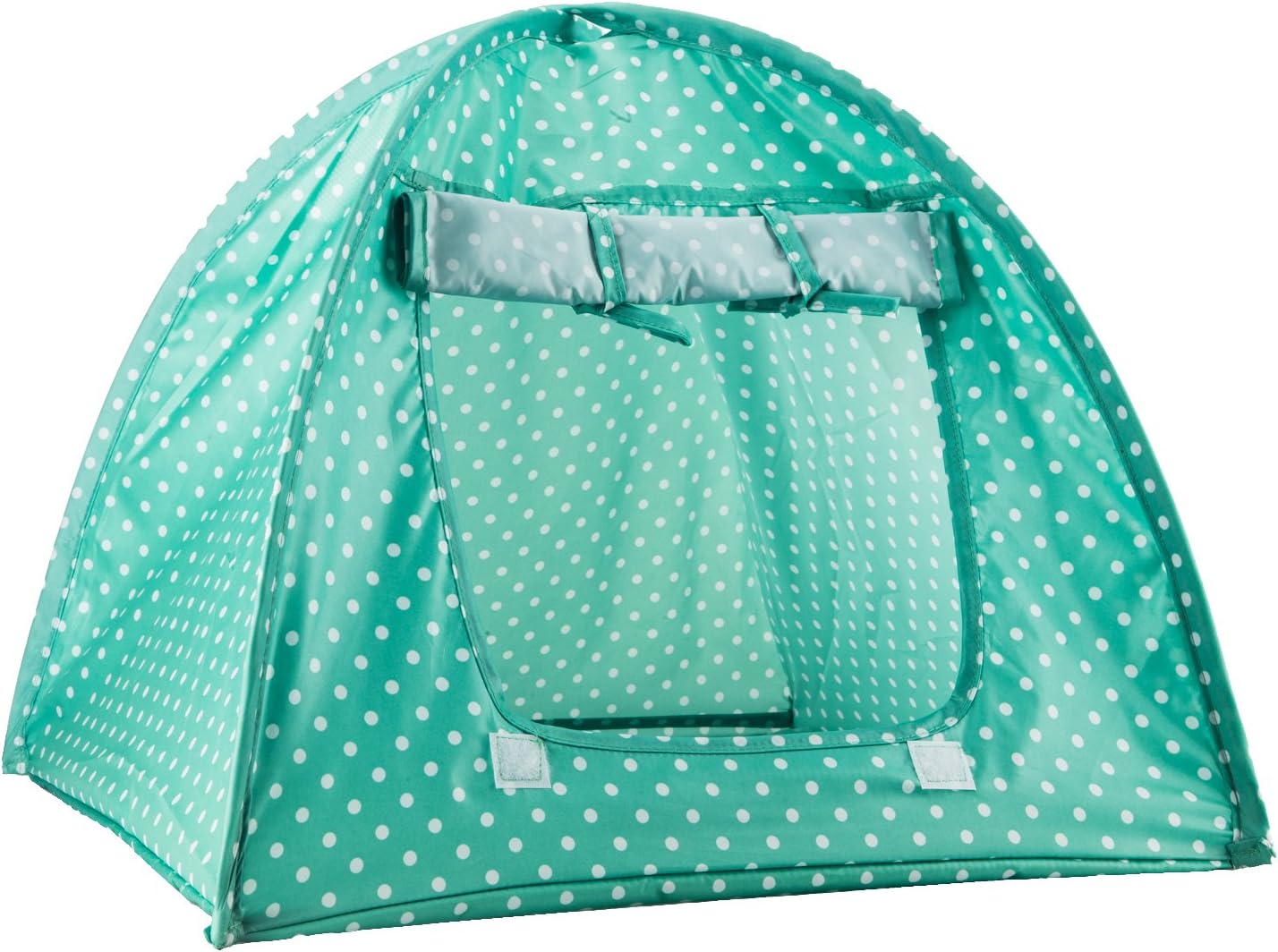 VIILER Pet Supplies Washable Durable Cute Dots Style Pet House Tent for Small Size Dogs and Cats (Green)
