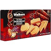Walker's Shortbread Traditional Assortment, Pure Butter Shortbread Cookies, 17.6 Oz Box