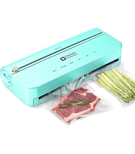 Amazon.com: Kitchen Vacuum Sealer, Smart Vacuum Food Sealer with
