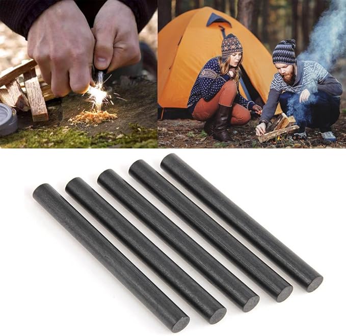 Fire Starter Ferrocerium Rod 5PCS Flint Magnesium Fire Starter Fire