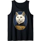 Star Trek: The Next Generation Data Cat Portrait Tank Top