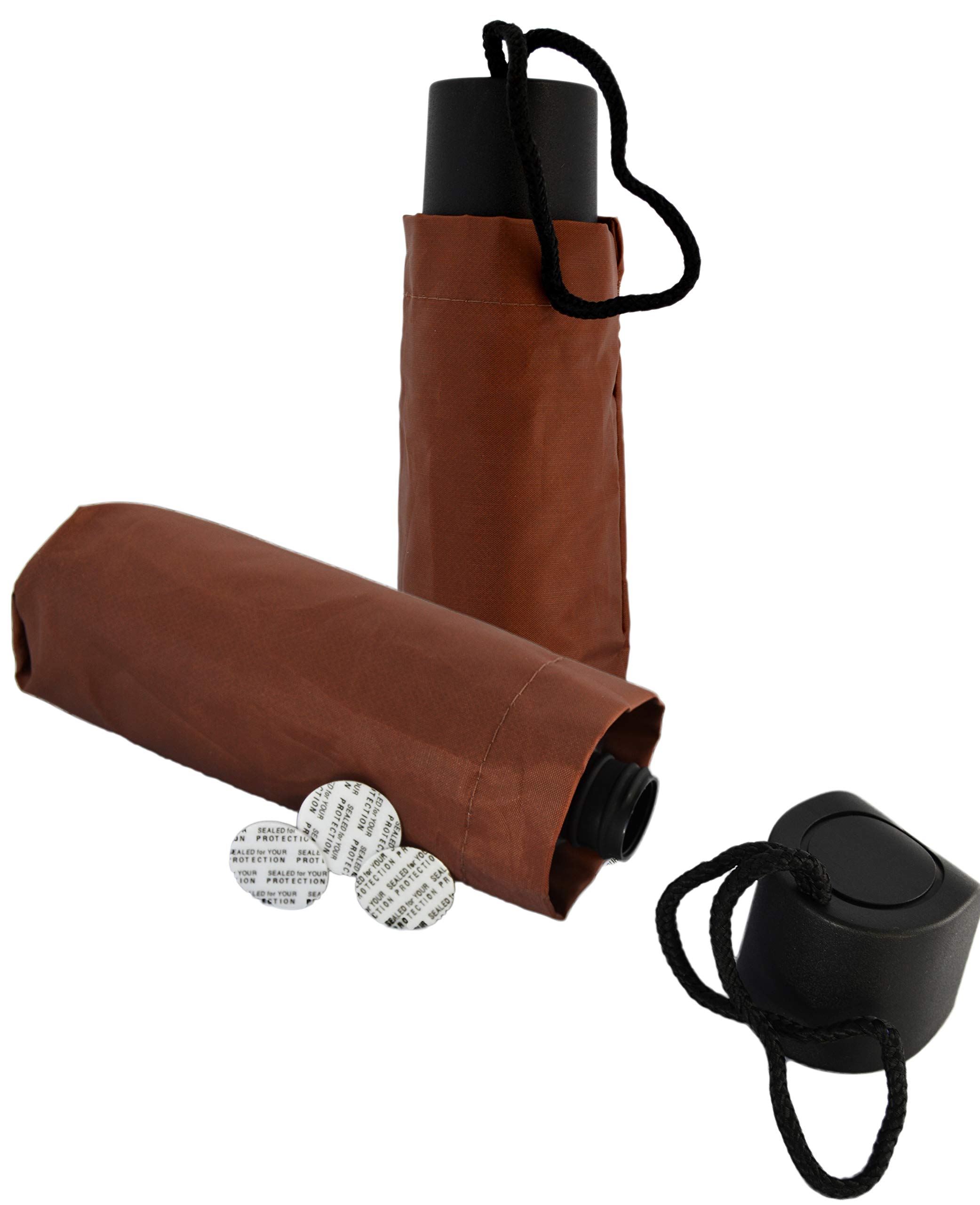 BoozeBrella Umbrella Flask by Smuggle Mug - Disguised 9 oz Hidden Flask - Choose Color (Brown)