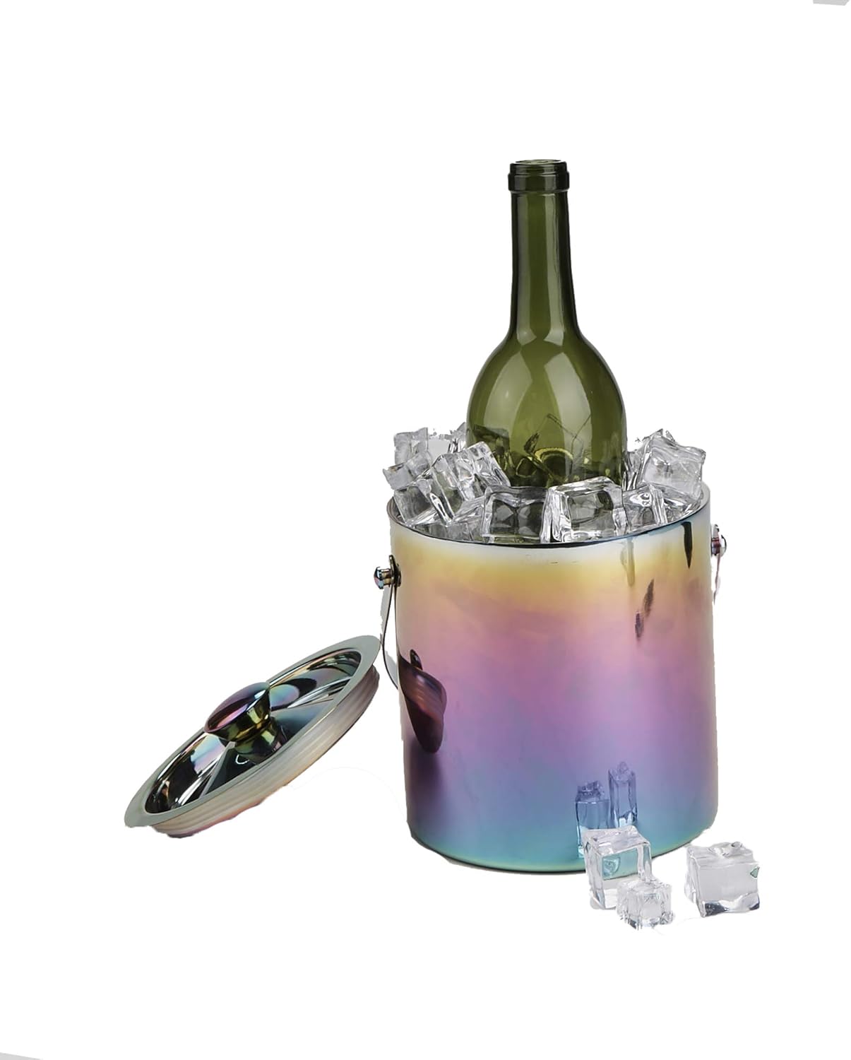 rainbow ice bucket