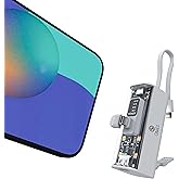 ONES Small Portable Charger, 5000mAh Fast Charging Power Bank, Smart Display, LED Lights, Mini Battery Pack Backup Charger for iPhone 16 15 14 13 12 11 Samsung etc, USB C Plug & Lighting Cable, White