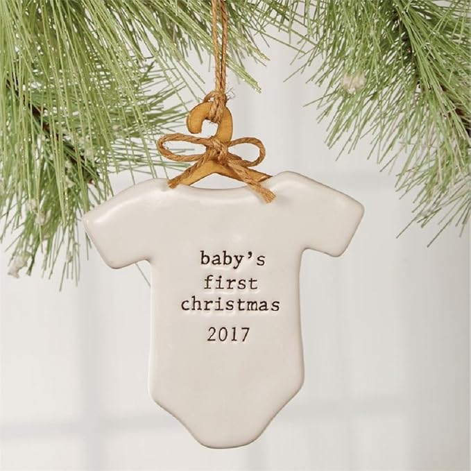 mud pie baby's first christmas ornaments