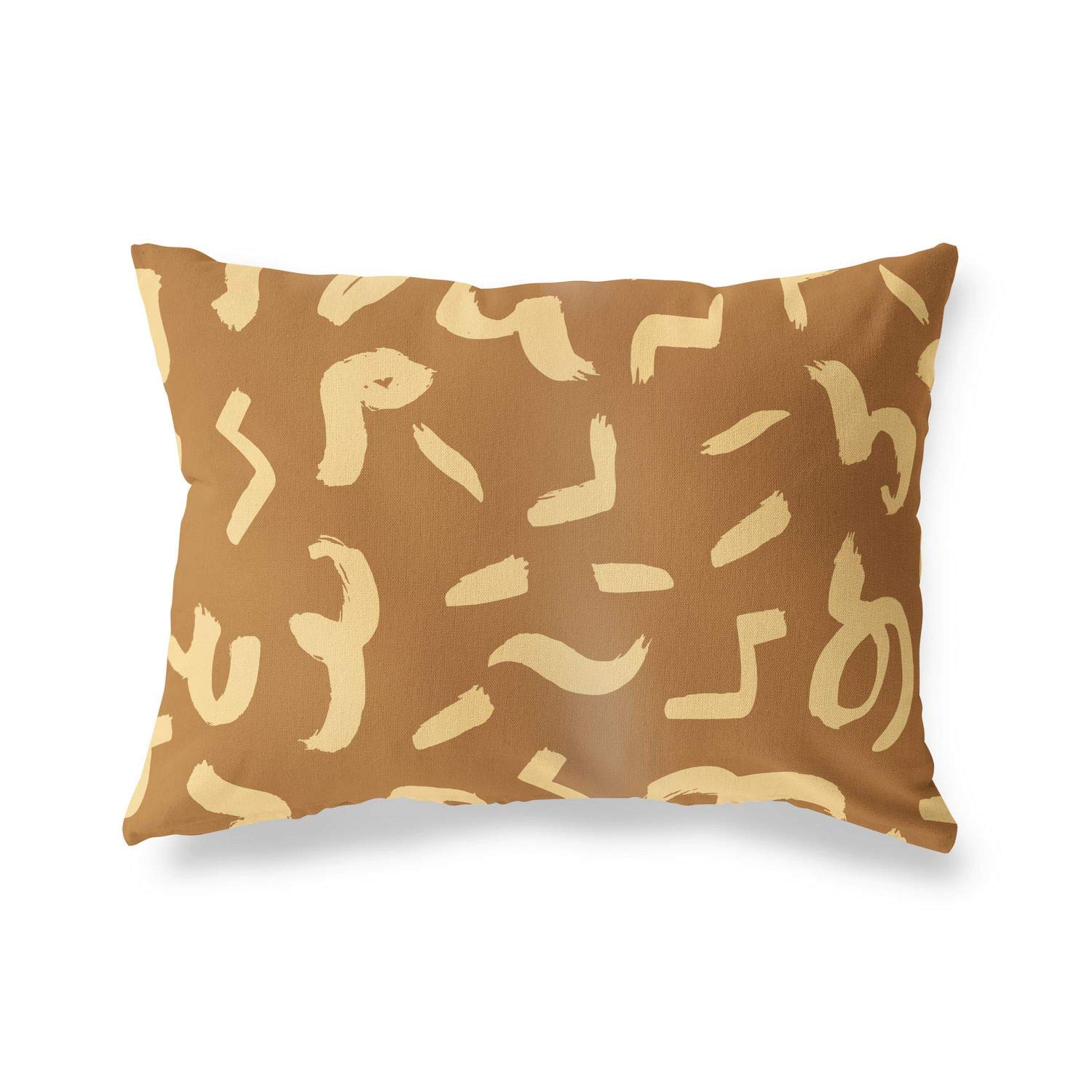 Bonamaison Decorative Cushion Cover Brown Tones, Throw Pillow Covers, Home Decorative Pillowcases for Livingroom, Sofa, Bedroom, Size:35x50 Cm - Designed and Manufactured in Turkey
