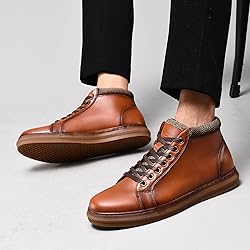 Arkbird Mens Leather Sneaker Fashion Classic Casual