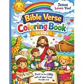 Bible Verse Coloring Book for Kids