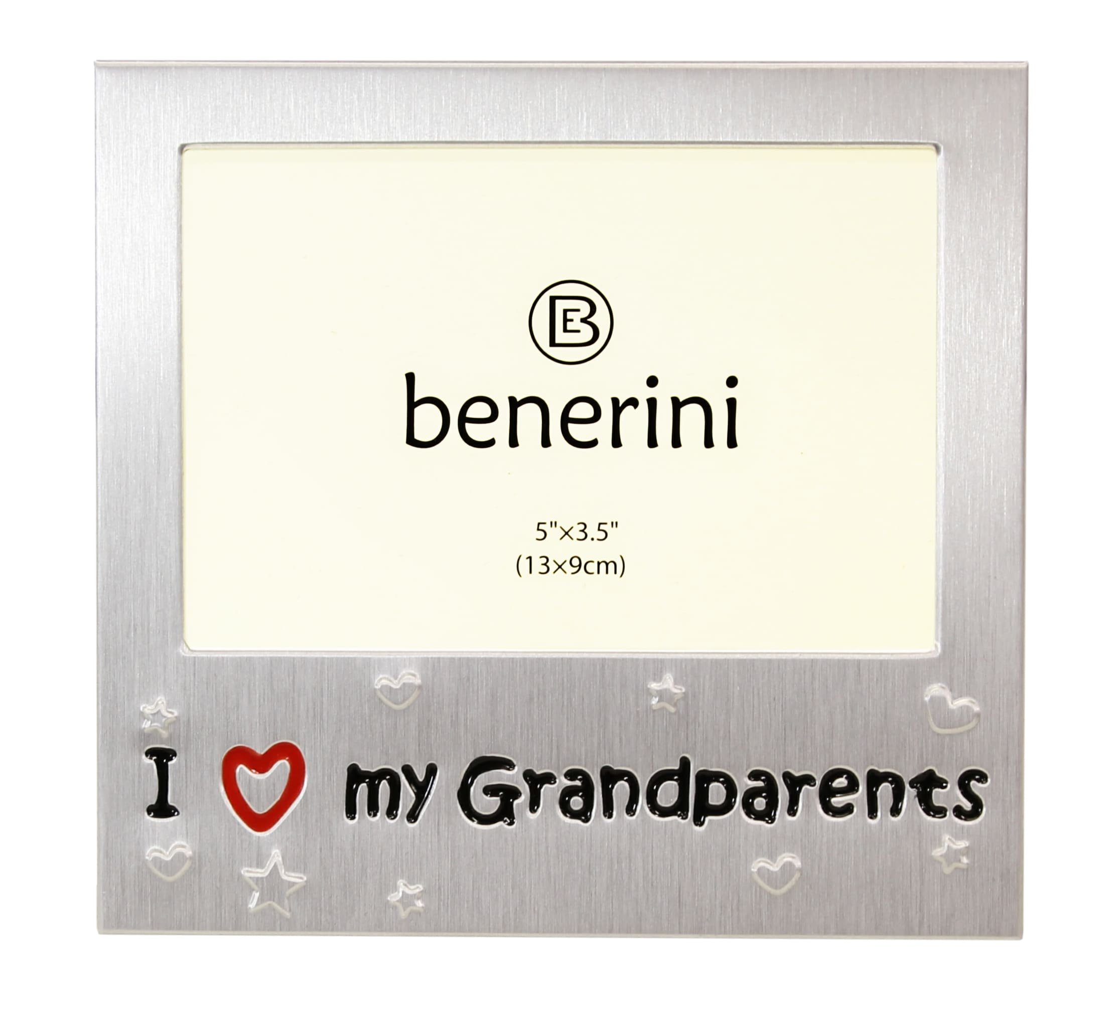 I Love My Grandparents ' - Photo Picture Frame Gift - 5 x 3.5