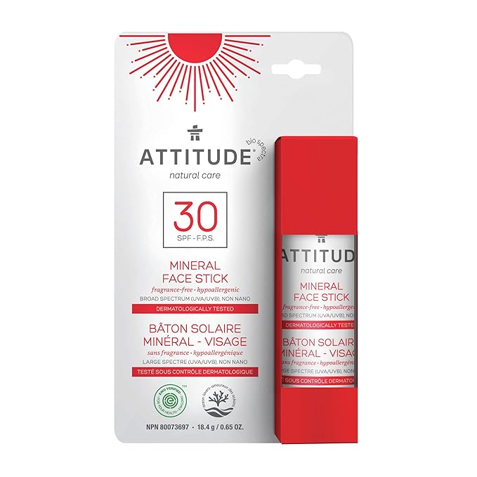 attitude mineral sensitive skin sunscreen