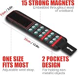 WEARXI Magnetic Wristband for Men Tools Gift for Him Dad Father's Day view 2
