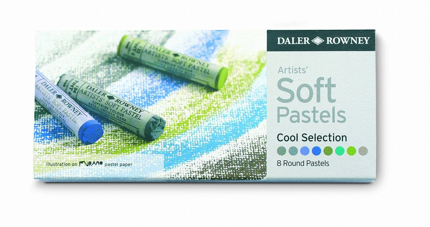 Daler Rowney 153903008 Cool Soft Pastel Set (Pack of 8) — image 1