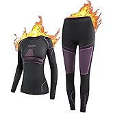 NOOYME Thermal Underwear Base Layer for Women, Long Johns for Cold Weather