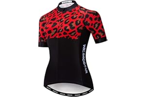 Weimostar Women's Cycling Jersey Short Sleeve MTB Road Bike Shirt Top