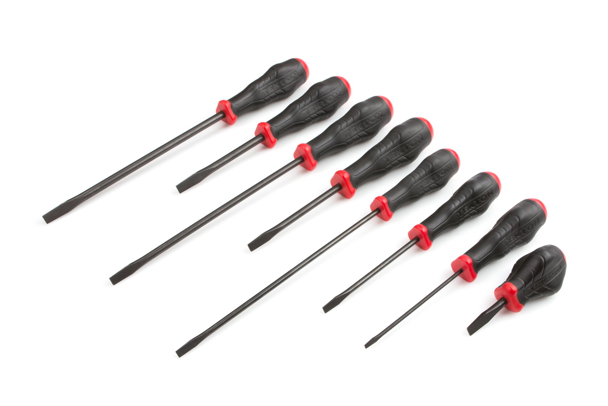 TEKTON Slotted High-Torque Screwdriver Set, 8-Piece (1/8-5/16) | EXP00005