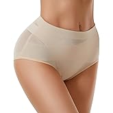 Yekartary Tummy Control Shapewear Seamless Butt Lifter Panties Low Rise Body Shaper Briefs Women Compression Girdle Underwear