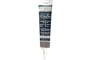 CalFlor ColorSeal Flexible Sealant – Gray 5.5 oz – Long-Lasting, Water-Resistant Seal for Wood, Tile, Laminate, Stone & Vinyl – Seals Gaps, Edges & Expansion Spaces