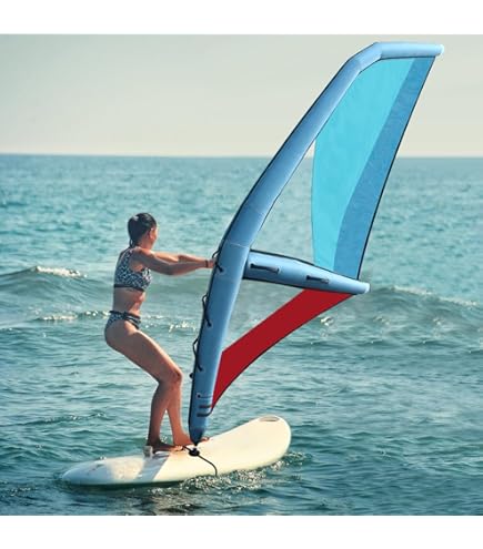 Amazon.com: Inflatable Windsurfing, 4.2㎡ Windsurfing Wing Foil