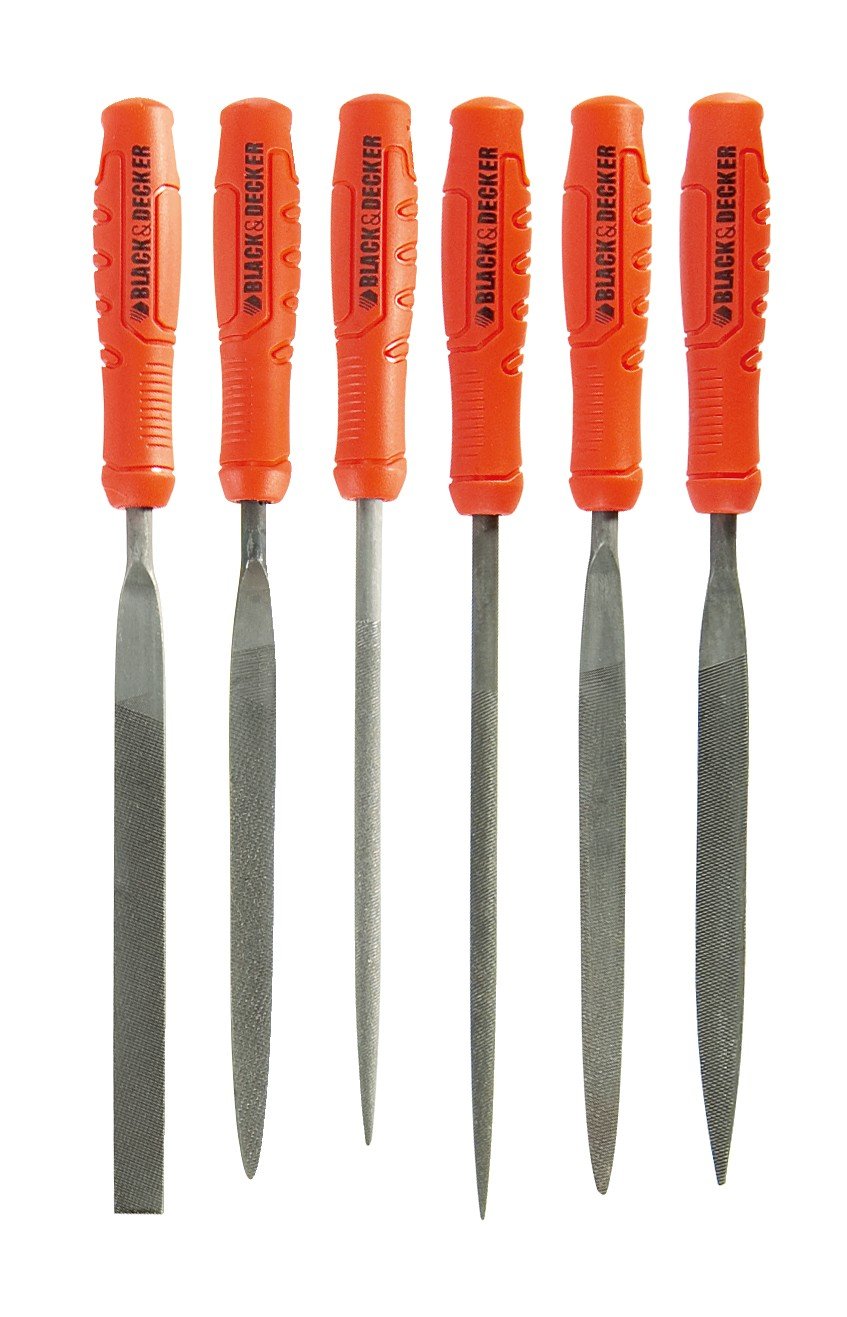 Black + Decker BDHT0-22270 Set of 6 Needle Files