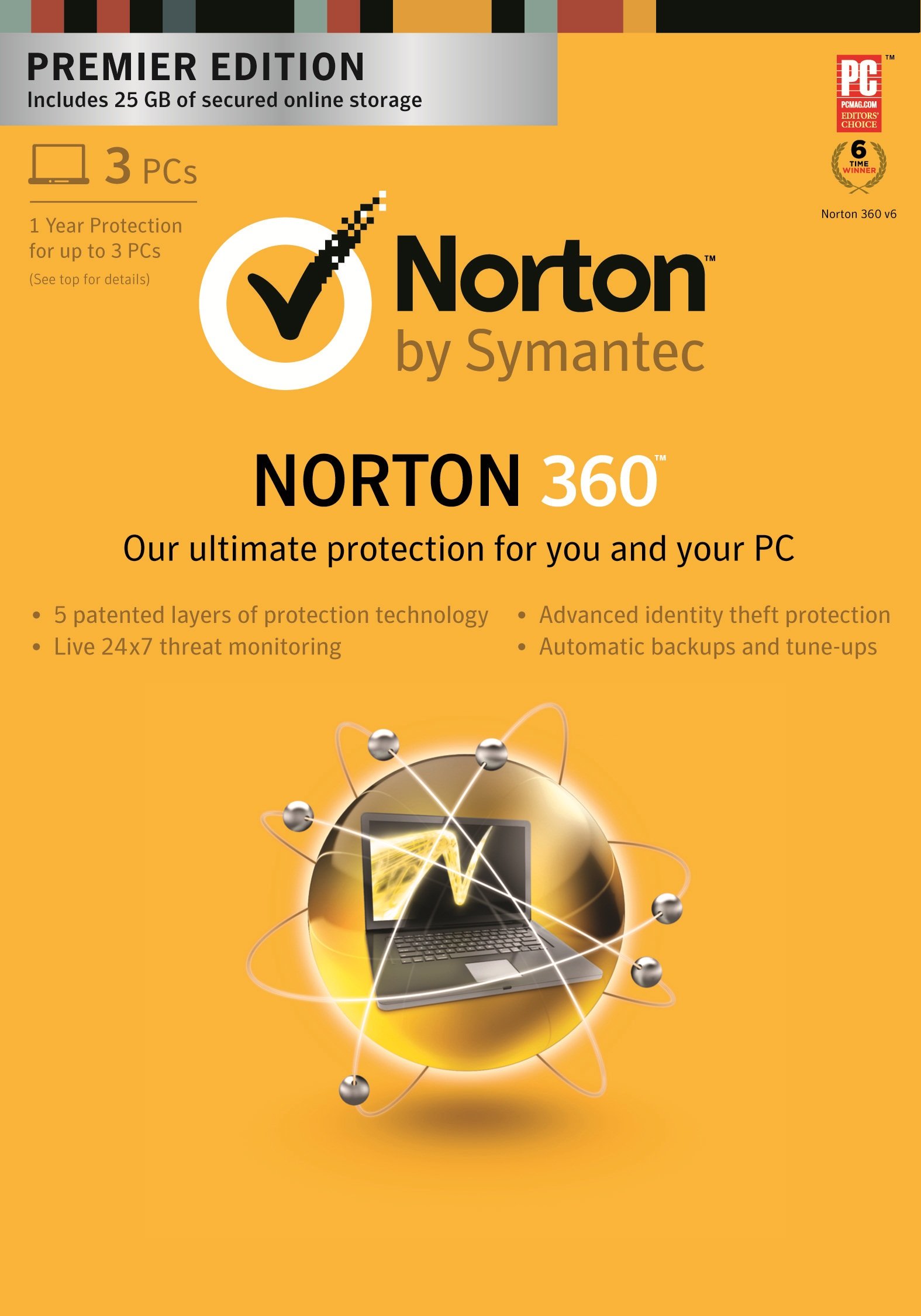 Norton 360 2013 Premier - 1 User / 3 PC