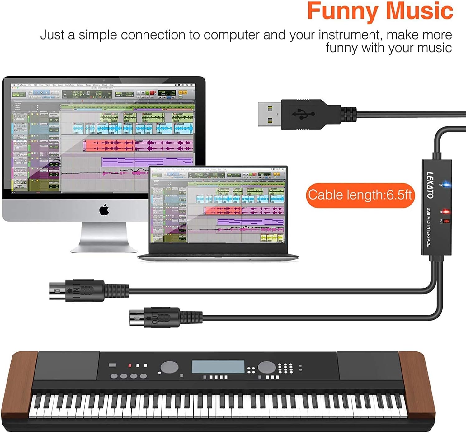 LEKATO MIDI Cable - Image 5
