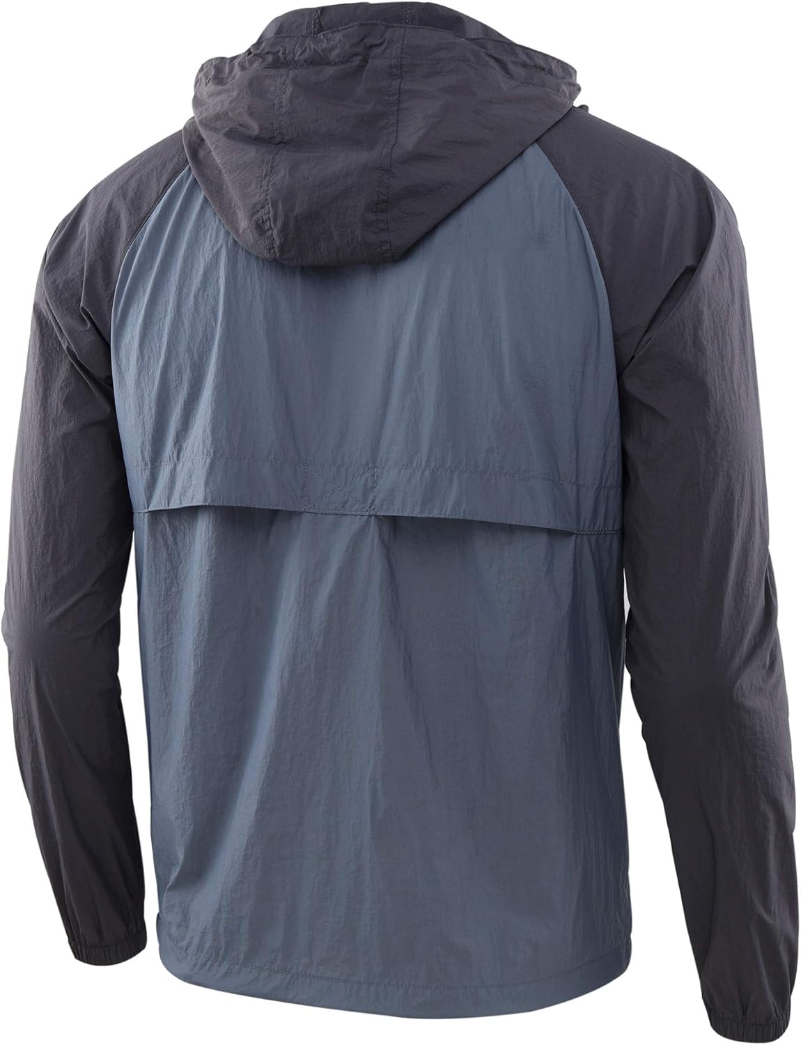KNQR Men's Lightweight Zip Waterproof Anorak Windbreaker Jackets Active Hoodies: Clothing