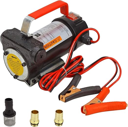 BLACKHORSERACING 12V New Portable DC Electric Fuel