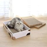 ComSaf Cat Scratching Board 3 Pack Reversible Cardboard 43x26x8 cm view 8