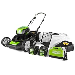 Greenworks GLM801601 21-Inch 80v Lawn Mower