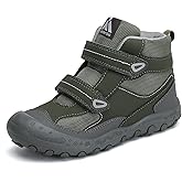 Mishansha Kids Water Resistant Hiking Boots, Boys Girls Anti Collision Anti-Skid Athletic Outdoor Adventure Trekking Shoes